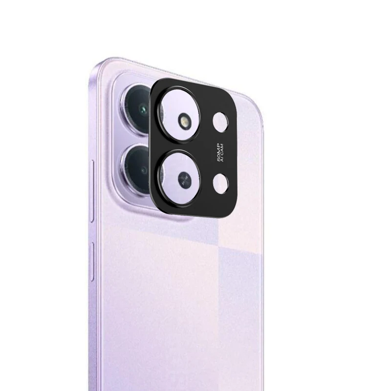 Protectores de cámara trasera de Metal de aluminio para Redmi 15C 15 4G 5G Protector de pantalla de cubierta de lente para Redmi15 película de anillo de lente