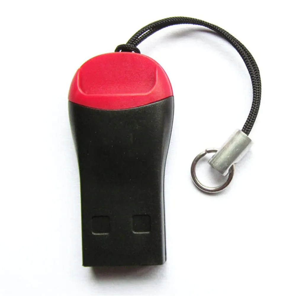 Mini adaptador de lector de tarjetas de memoria con cordón, adaptador de reemplazo para tarjeta TF, 10 piezas/5 piezas, a USB 2,0 - imagen 2