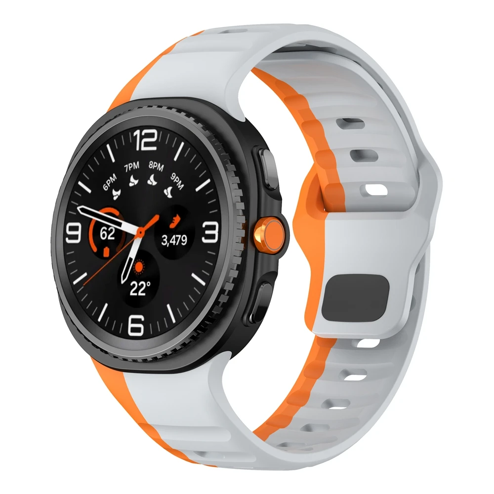 Correa deportiva de silicona sin huecos para Samsung Galaxy Watch 8 pulsera clásica de 46mm para Samsung Watch8 44 40mm correas de reloj - imagen 5