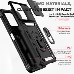 Funda Xiaomi Redmi 13C - Armadura Trasera con Soporte Anillo
