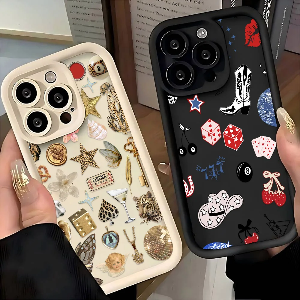 Funda de teléfono con estampado de leopardo dorado artístico para Xiaomi Redmi 15 14C 13 13C 12 12C K50 K40 10C 10 9T 9C 9A K30 4G 5G, funda trasera suave de TPU - imagen 2