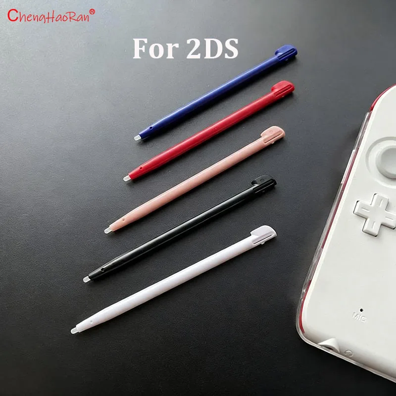 ChengHaoRan 2/5/10 pièces stylet en plastique écran tactile stylo pour NS 2DS Console de jeu écran tactile stylet