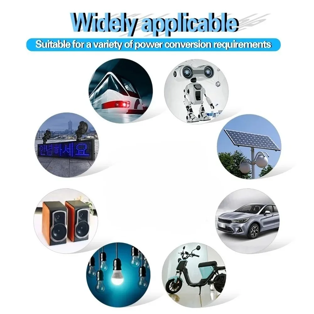 Convertidor CC reductor regulador de voltaje Buck para dispositivo de coche convertidor CC 36 48v a 19v 1A 2A 4A 6A 8A 12A 15A 20A 30A 19v - imagen 3