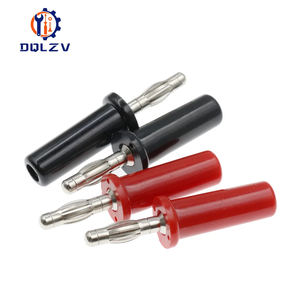 10 Uds 4MM conector Banana Audio altavoz amplificador Cable alimentación tornillo Jack - imagen 4