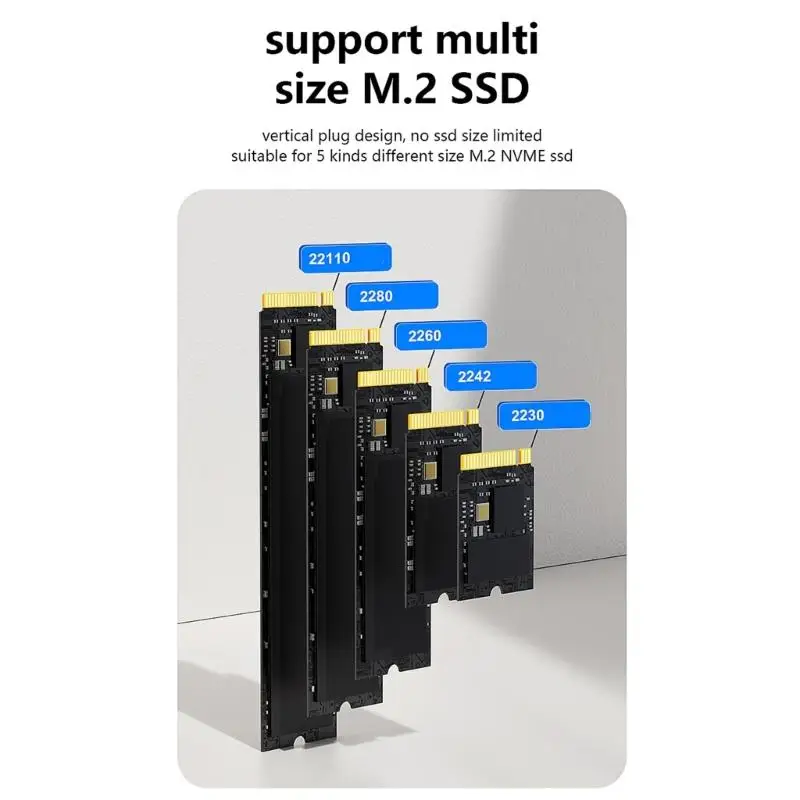 Y1UB para discos M.2 NVMe caja cierre discos sólidos USB3.2 20Gbps caja aluminio - imagen 4