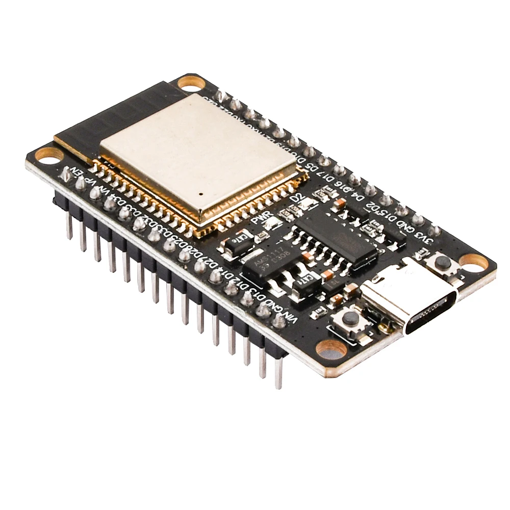 ESP-32 ESP32 Wi-Fi Placa de desarrollo Bluetooth CH340C interfaz tipo C cabezales de pines soldados compatibles con protocolo LWIP FreeRTOS - imagen 4