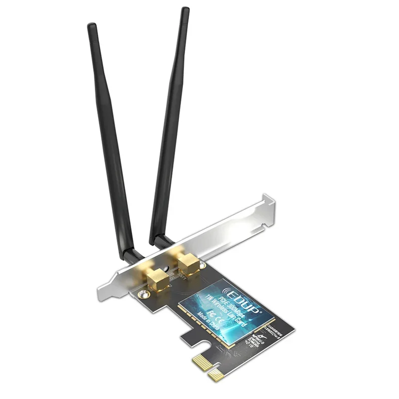 Adaptador de red inalámbrico EDUP 300Mbps 2,4 GHz PCI-E tarjeta WiFi tarjeta de red 802.11n para PC de escritorio - imagen 3