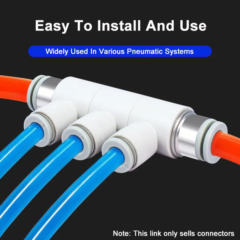 Conector giratorio neumático, conector de enchufe rápido PHK de cinco vías de diámetro Variable, conector de conexión rápida traqueal PHD de seis vías - imagen 3
