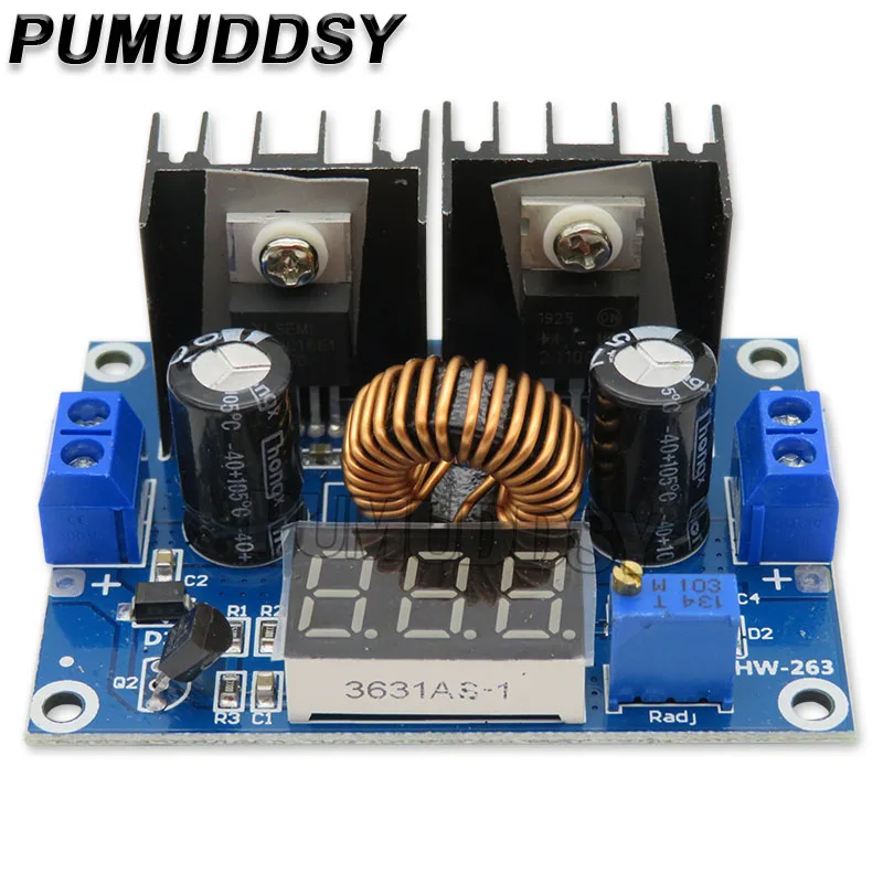 Módulo regulador de voltaje Digital PWM, dispositivo ajustable, XH-M404, XL4016E1, 4-40V, 8A, 200W, CC de DC-DC - imagen 3