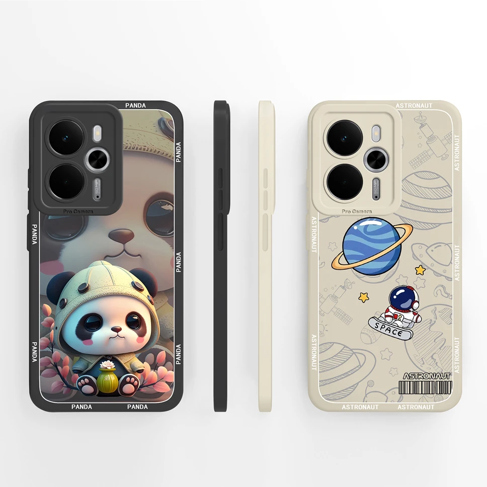 Funda para Realme 14 T 5G diseño de mariposa carcasa de teléfono protección de cámara Funda trasera de silicona líquida suave para Realme14T Funda Capa - imagen 5