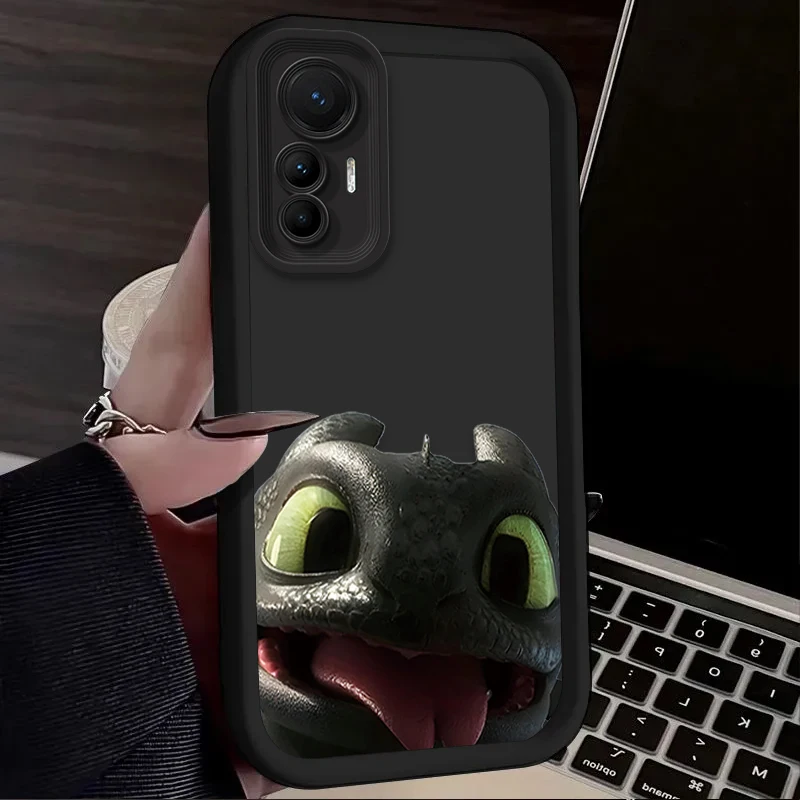 Funda blanda de pareja de dragón de dibujos animados para Xiaomi 14T 13T 12T 11T 13 12 11 Lite 5G NE POCO X6 X5 F6 F5 F3 X4 GT X3 NFC M5S C65 M6 Pro - imagen 3