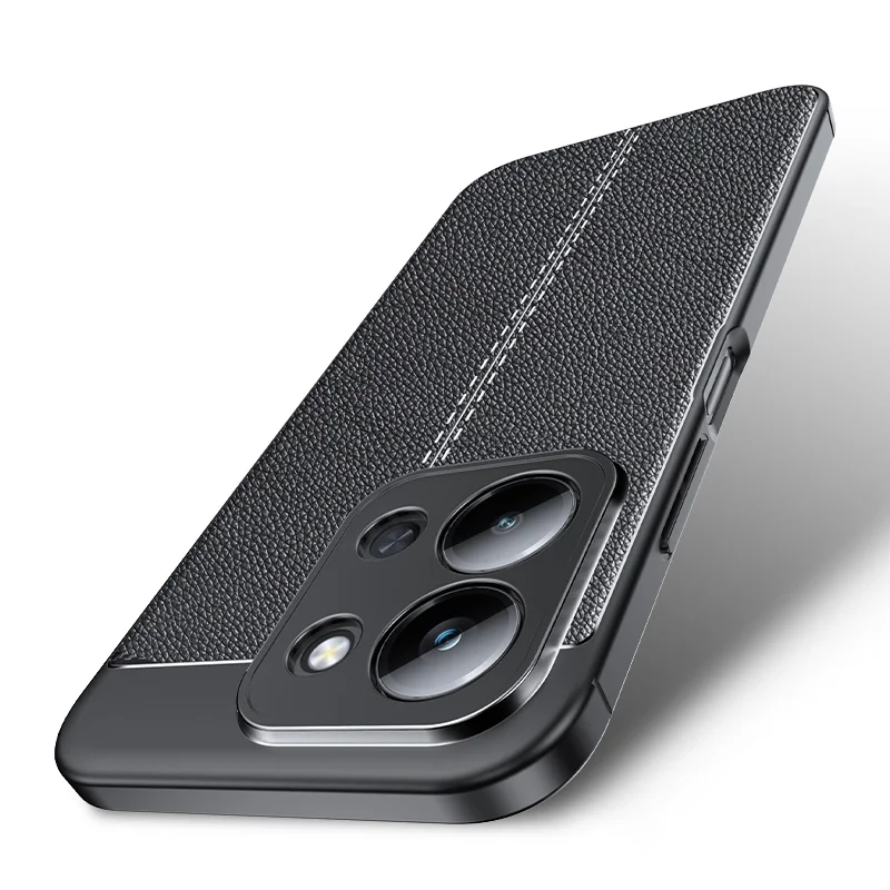 Para Poco C85 funda Xiaomi Poco C85 Capas nuevo teléfono parachoques trasero protector a prueba de golpes TPU cuero suave para Fundas Poco C85 - imagen 2