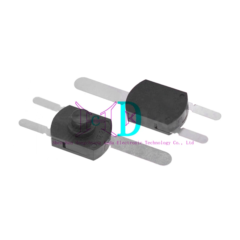 Interruptor de botón de 10 piezas, microbotón de luz fuerte, 17x12MM, 1712-223C, autobloqueo, dos encendido y dos apagado - imagen 2