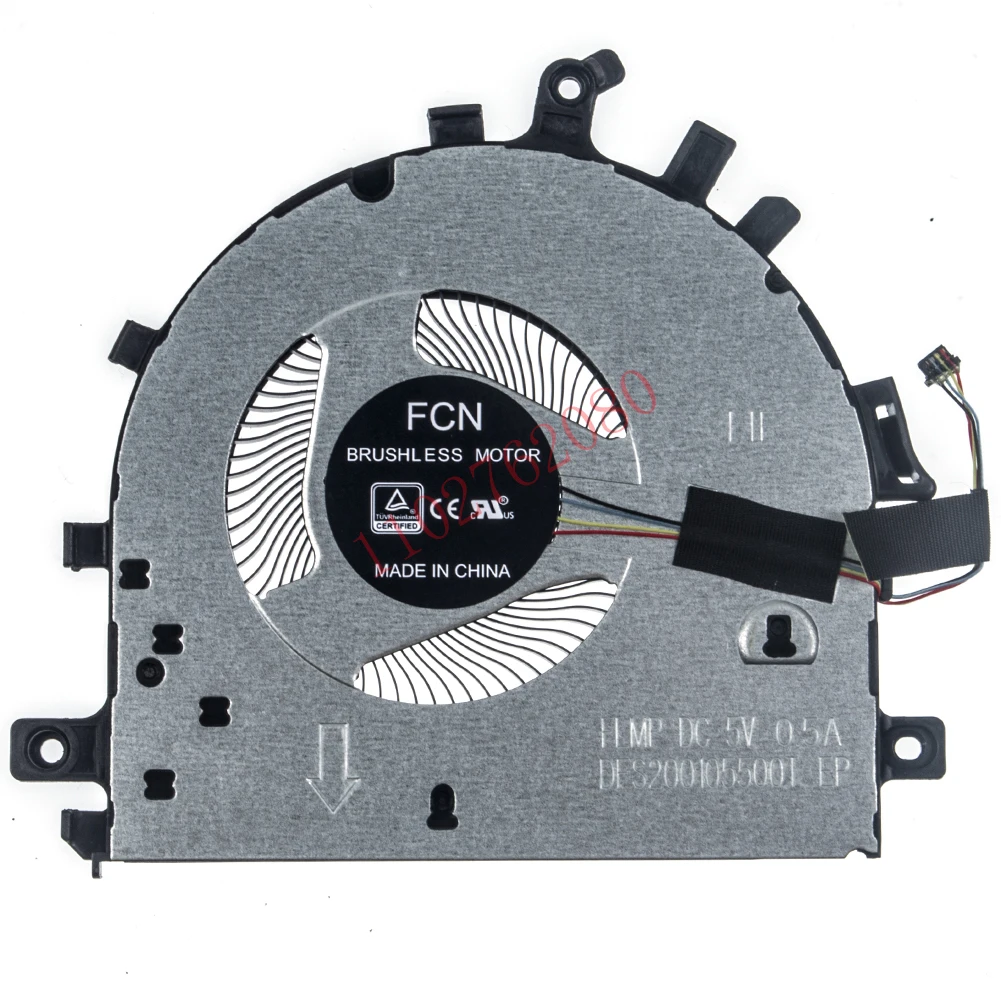 Ventilador de refrigeración de CPU para portátil Huawei Matebook D15 BohL BoB-WAH9P/WAE9P/WAQ9RP/L/WFQ9 Series DQ5D598G042