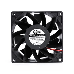 Ventilador 92mm DC12V silencioso alto flujo potente para gabinete PC