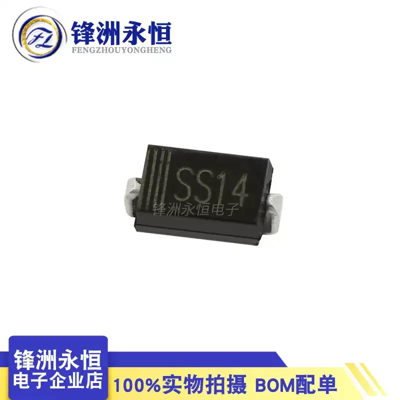 100 Uds SMA SCHOTTKY diodo rectificador SS12 SS14 SS16 SS110 SS120 SS24 SS26 SS210 SS220 SS34 SS36 SS310 SS54 SS56 SS510 DO-214AC - imagen 2