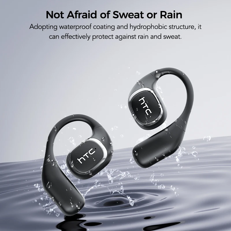Traductor HTC NE11 Bluetooth 6,0 OWS auriculares inalámbricos auriculares de traducción pantalla táctil a todo Color batería de larga duración - imagen 2