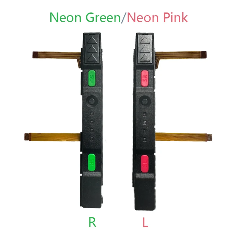 R GREEN L PINK
