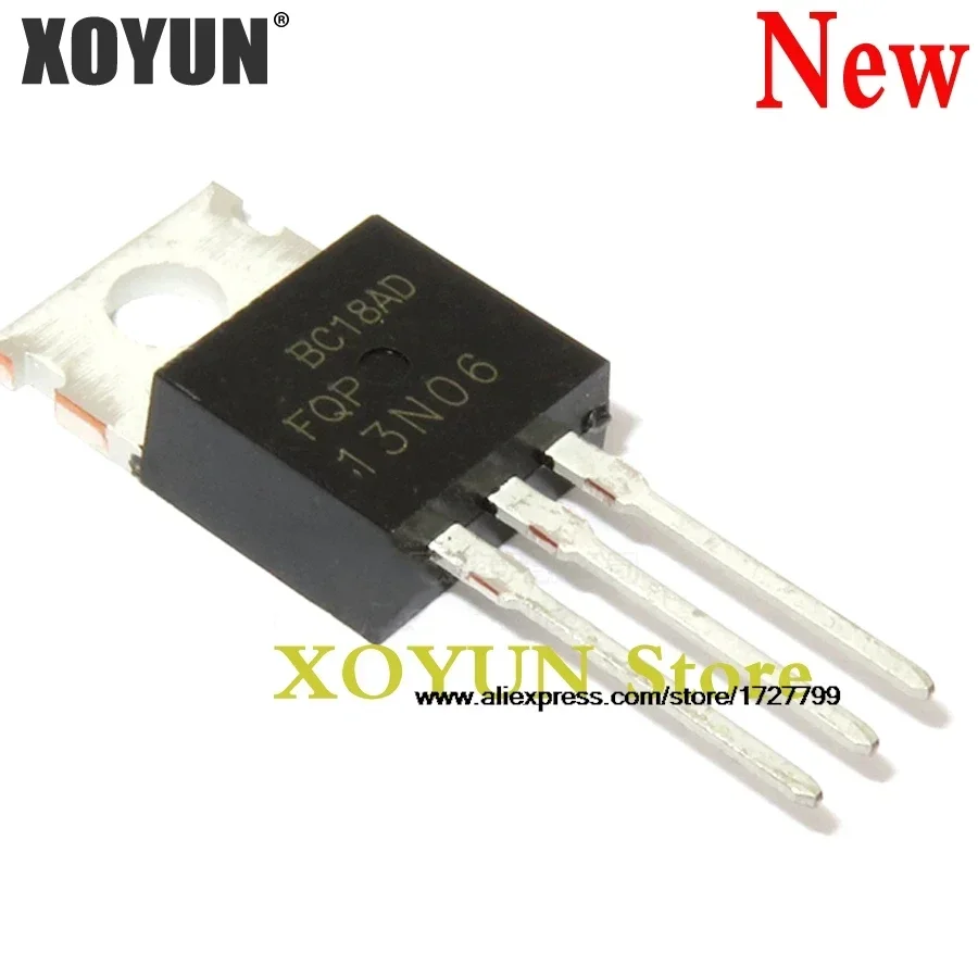 (10 piezas) 100% nuevo FQP13N06L 13N06L TO-220