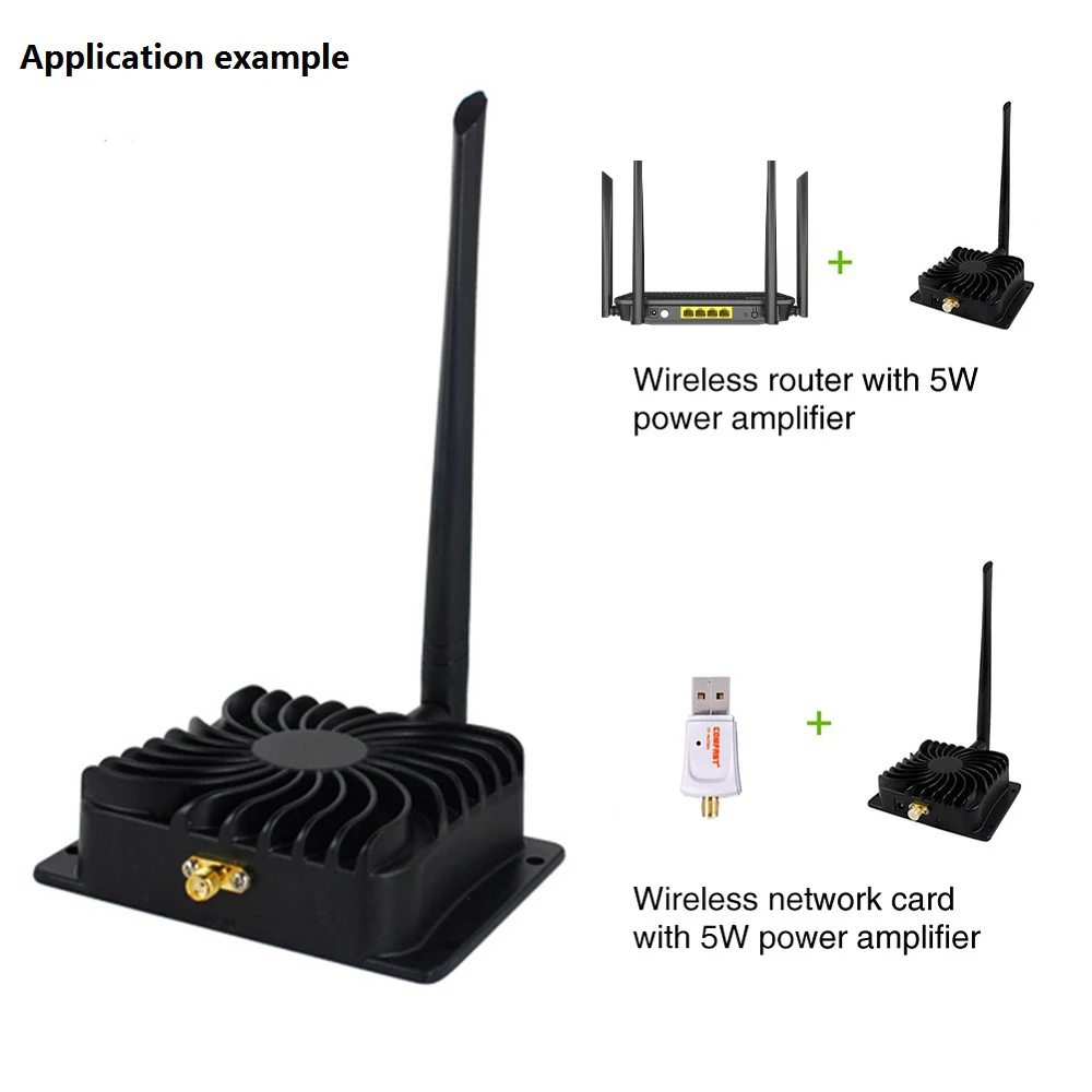 Comfast-enrutador amplificador de banda ancha inalámbrico Wifi, rango de potencia de 2,4G/5GHz, amplificador de señal WiFi, extensor de rango, antena inalámbrica de 15dBi - imagen 4