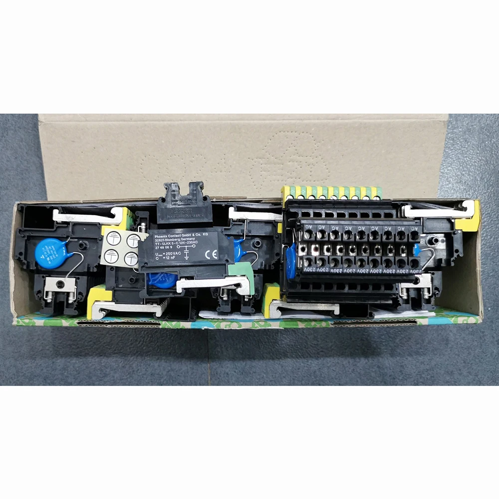 10 piezas 2748069   Filtro EMC TT-SLKK 5-C 12N-230AC para filtros de interferencia Phoenix, bloque de terminales de un solo nivel, funciona perfectamente - imagen 5