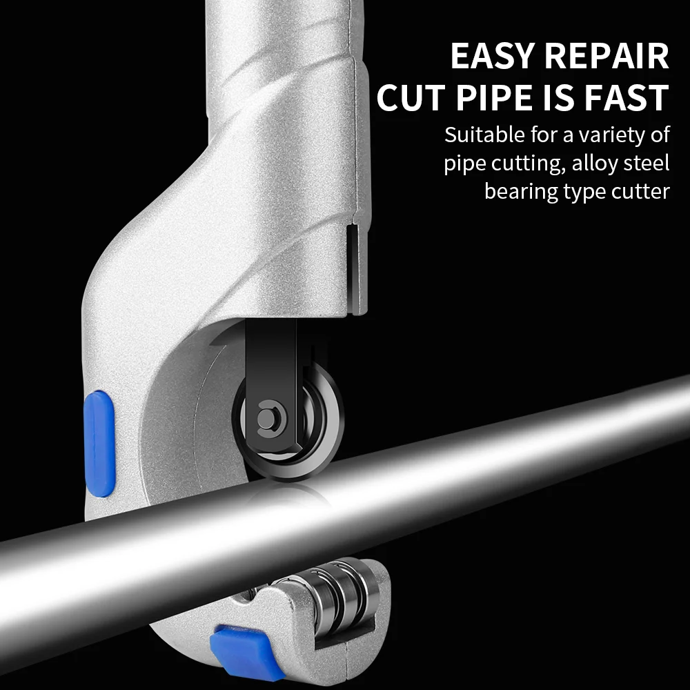 LUXIANZI-cortador de tubos de rodamiento, tijera de Metal para PPR, aluminio, acero inoxidable, herramientas manuales de corte, 4-32/5-50/6-70mm - imagen 5