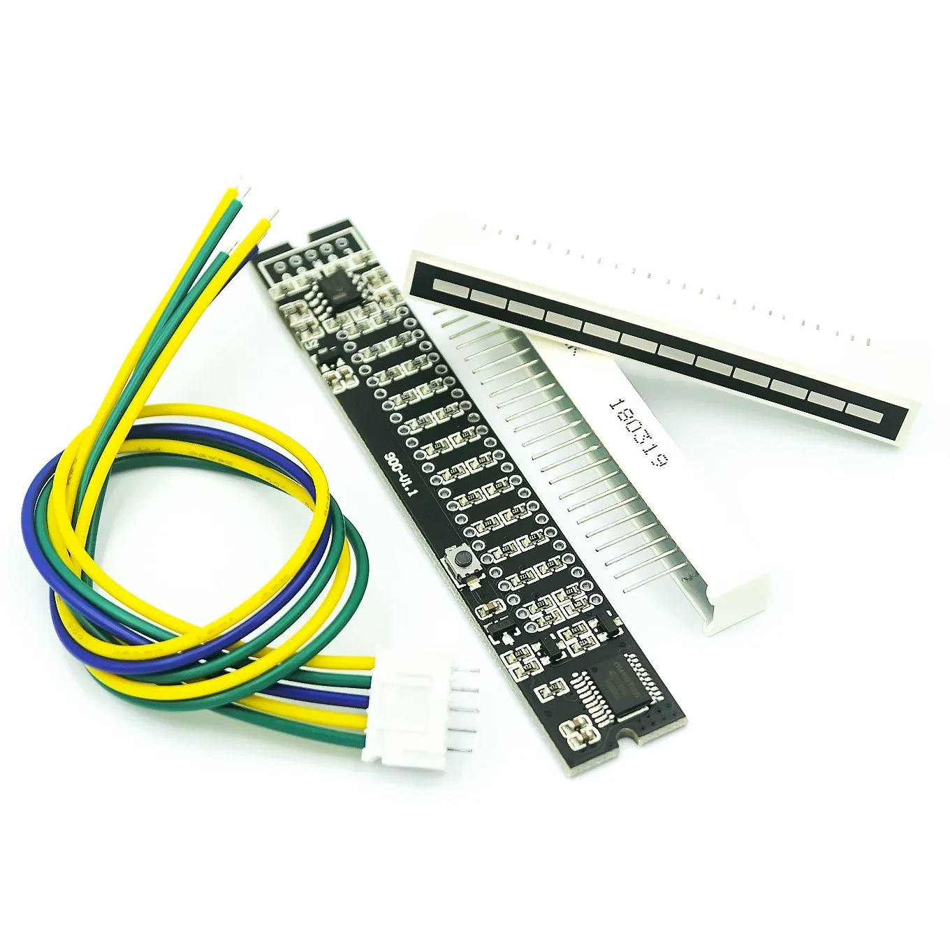 Mini indicador doble de 12 niveles, medidor de VU, placa amplificadora estéreo, placa de velocidad de luz ajustable con modo AGC, KITS Diy - imagen 2