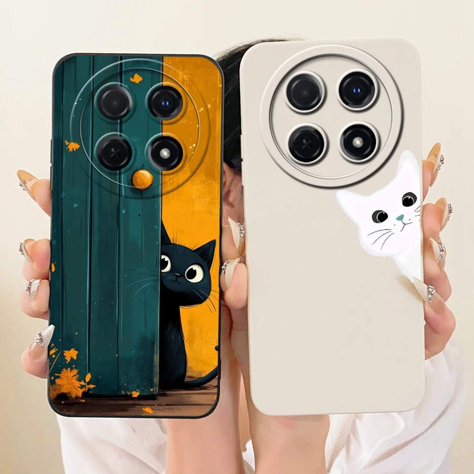 Para Huawei Nova 12i funda Nova13i CTR-L91 lindo conejo cubierta de dibujos animados suave TPU funda de teléfono para Huawei Nova 13i Nova12i Fundas parachoques - imagen 4