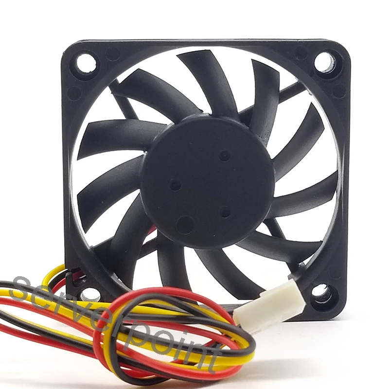 Ventilador de refrigeración de 3 líneas EC6010L12ER, 12V, 0.14A, 60x60x10mm, envío gratis - imagen 2