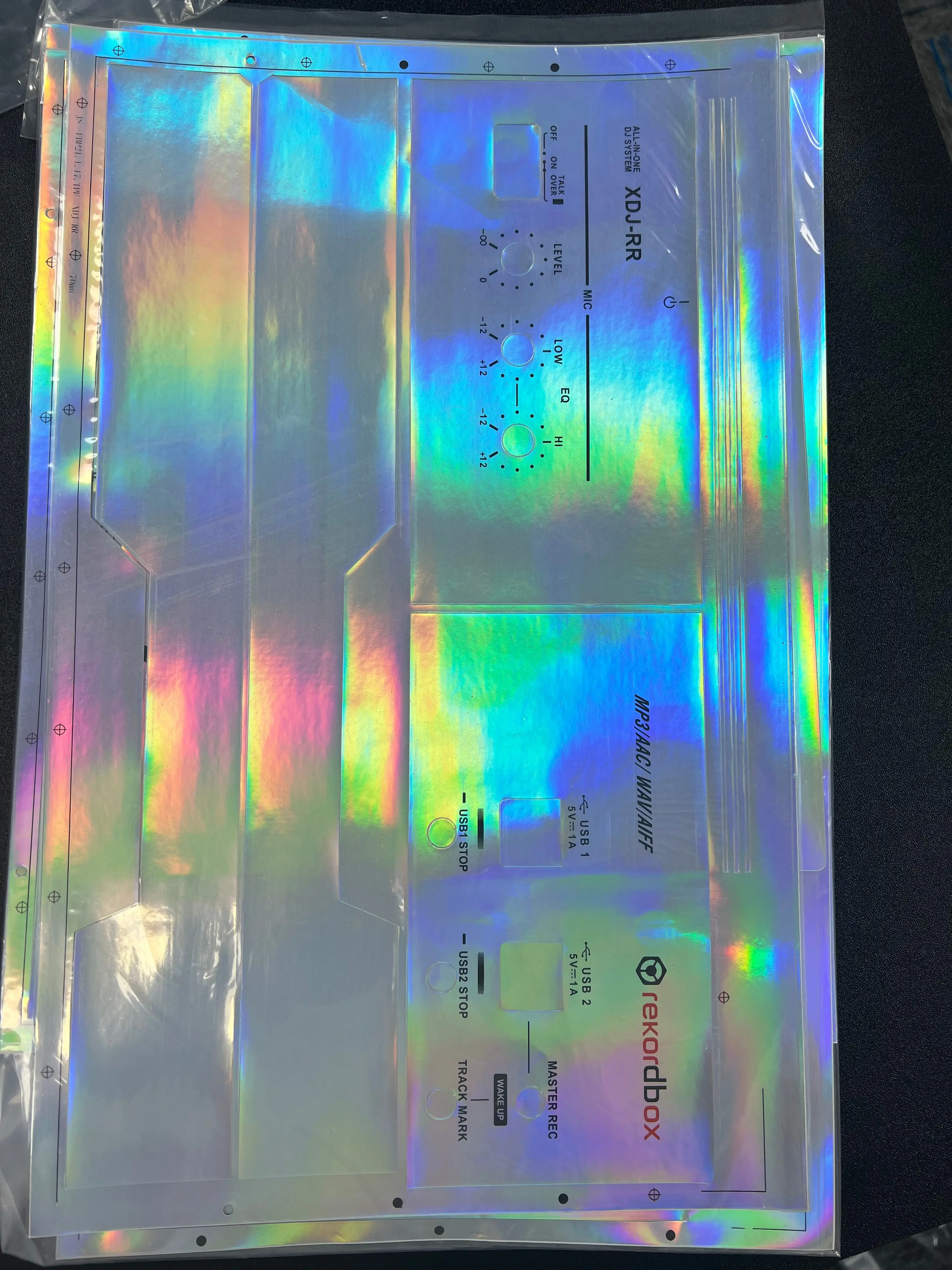 1PC laser colorful