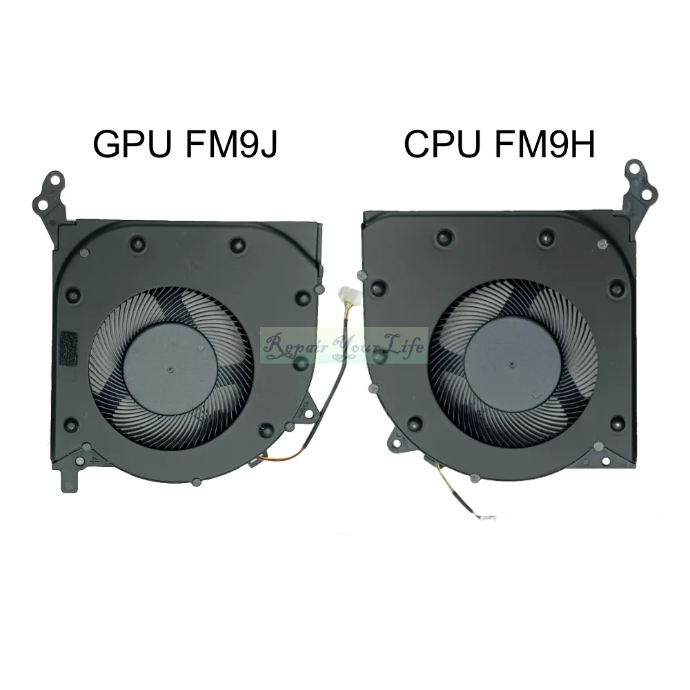 Ventilador de refrigeración CPU GPU para Lenovo Legion 5-15IMH05 5P-15IMH05H 82AW 5-15ARH05 82B5 81Y6 radiador enfriador de ordenador portátil 5F10S13917 FM9H FM9J - imagen 4