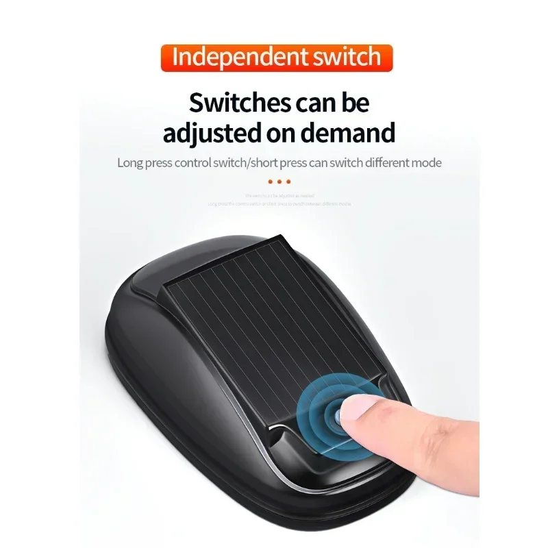 Luces de advertencia de helicóptero, avión, energía Solar, luz inalámbrica, luces estroboscópicas Led RGB, Flash LED para coche y motocicleta - imagen 5