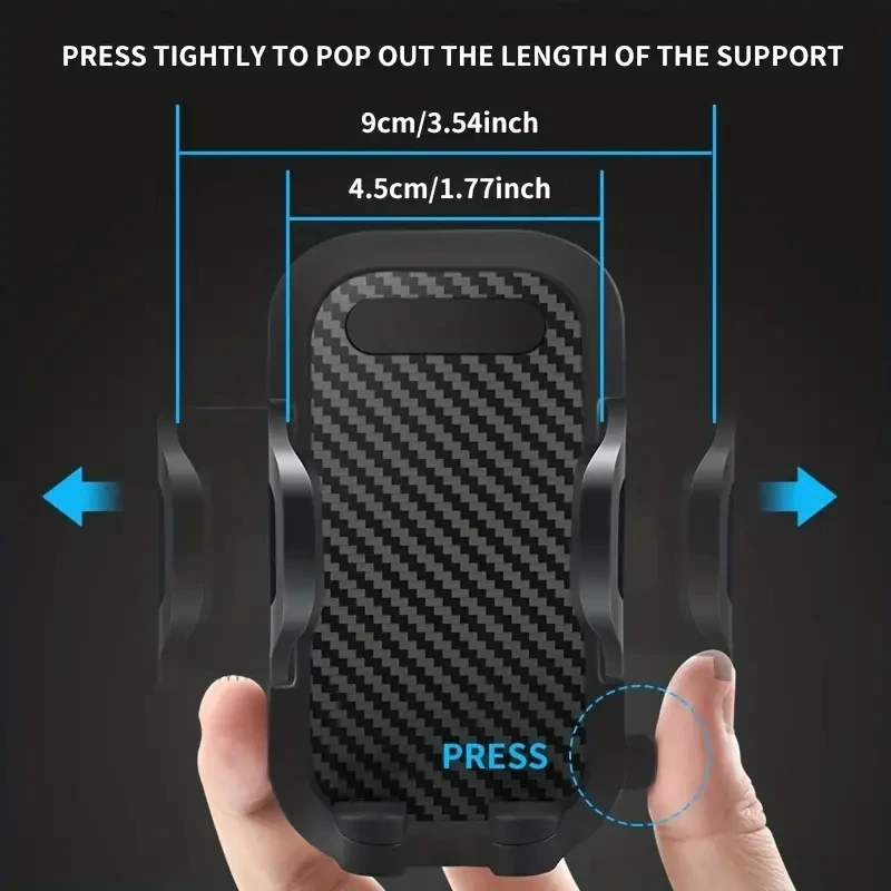 NUEVO soporte universal para teléfono de coche con ventosa 360 °   Soporte móvil del soporte celular del tablero del coche del parabrisas para los teléfonos inteligentes - imagen 4