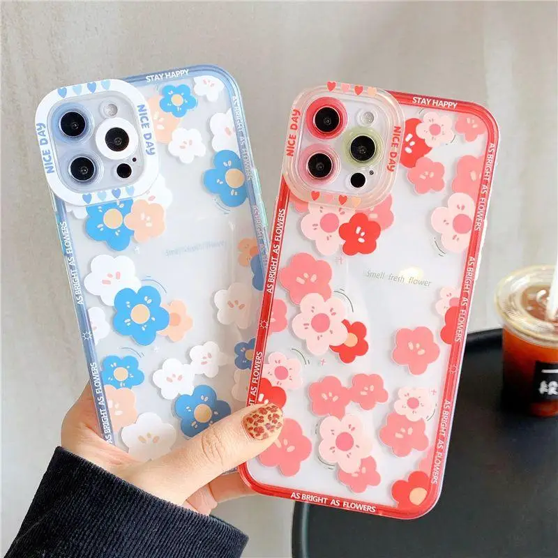 Funda estética Floral Daisy para Samusng Galaxy A54 A55 A35 A23 A24 A34 S24 Ultra S22 S23 Plus S20 S21 FE A52 A53 A52S A14 A32 - imagen 2