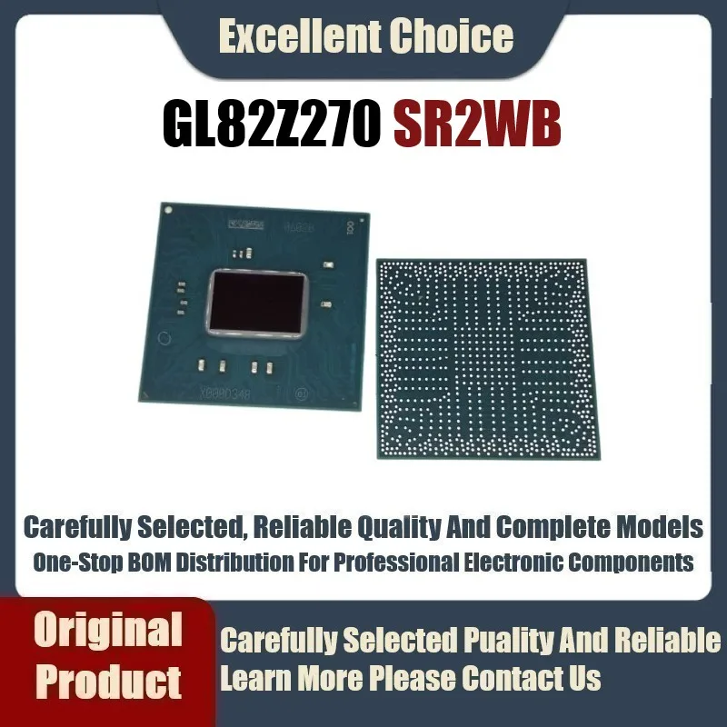 1 unids/lote GL82Z270 SR2WB GL82CM238 SR30U GL82CM236 SR2CE GL82C236 SR2CC GL82QM175 SR30V GL82HM175 SR30W GL82H110 SR2CA BGA CPU - imagen 2