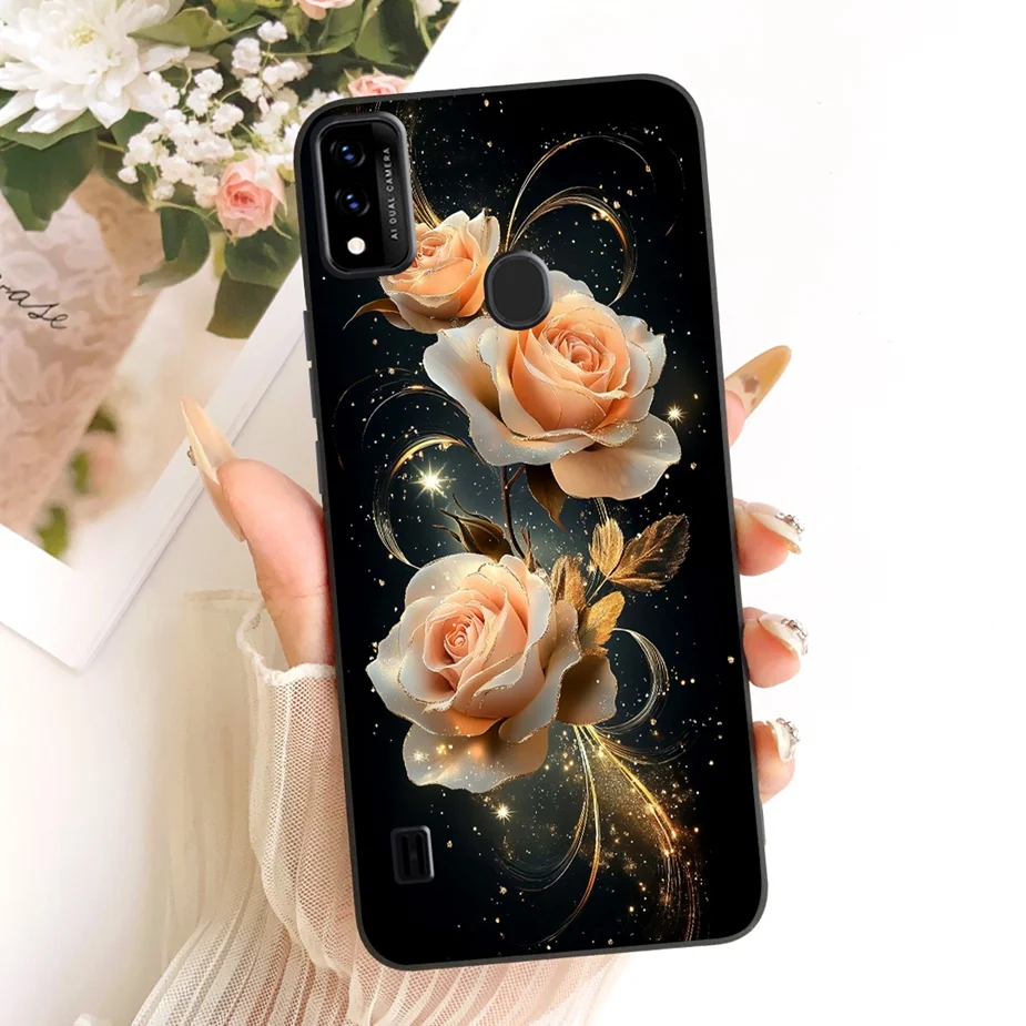 Para ZTE Blade A71 funda A7030 cubierta pintada de caramelo de lujo funda de teléfono suave de TPU para ZTE Blade A51 A 71 BladeA51 BladeA71 Fundas bolsas - imagen 2