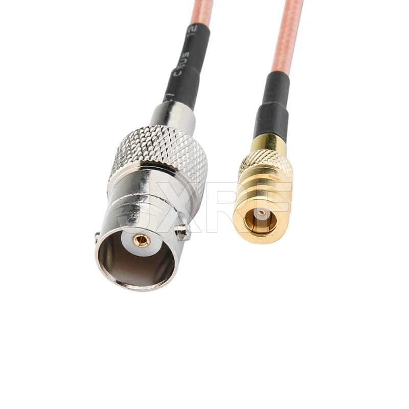 Conector JX BNC macho hembra a conector macho hembra SMB Cable en espiral RG316 Cable Coaxial RF de 10cm-5m - imagen 5