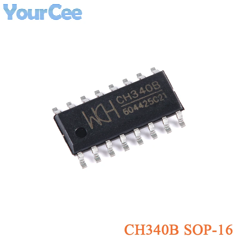 5 uds CH340C SOP-16 CH340K CH340E CH340G CH9102F CH224K CH334P CH340N CH9340C CH340X CH9101U CH9101N CH342K CH344L CH344Q USB - imagen 2