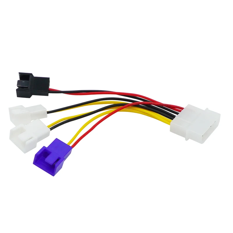 Cable Molex Ventilador PC – Regulación 12V/7V/5V (3 pines) - imagen 2