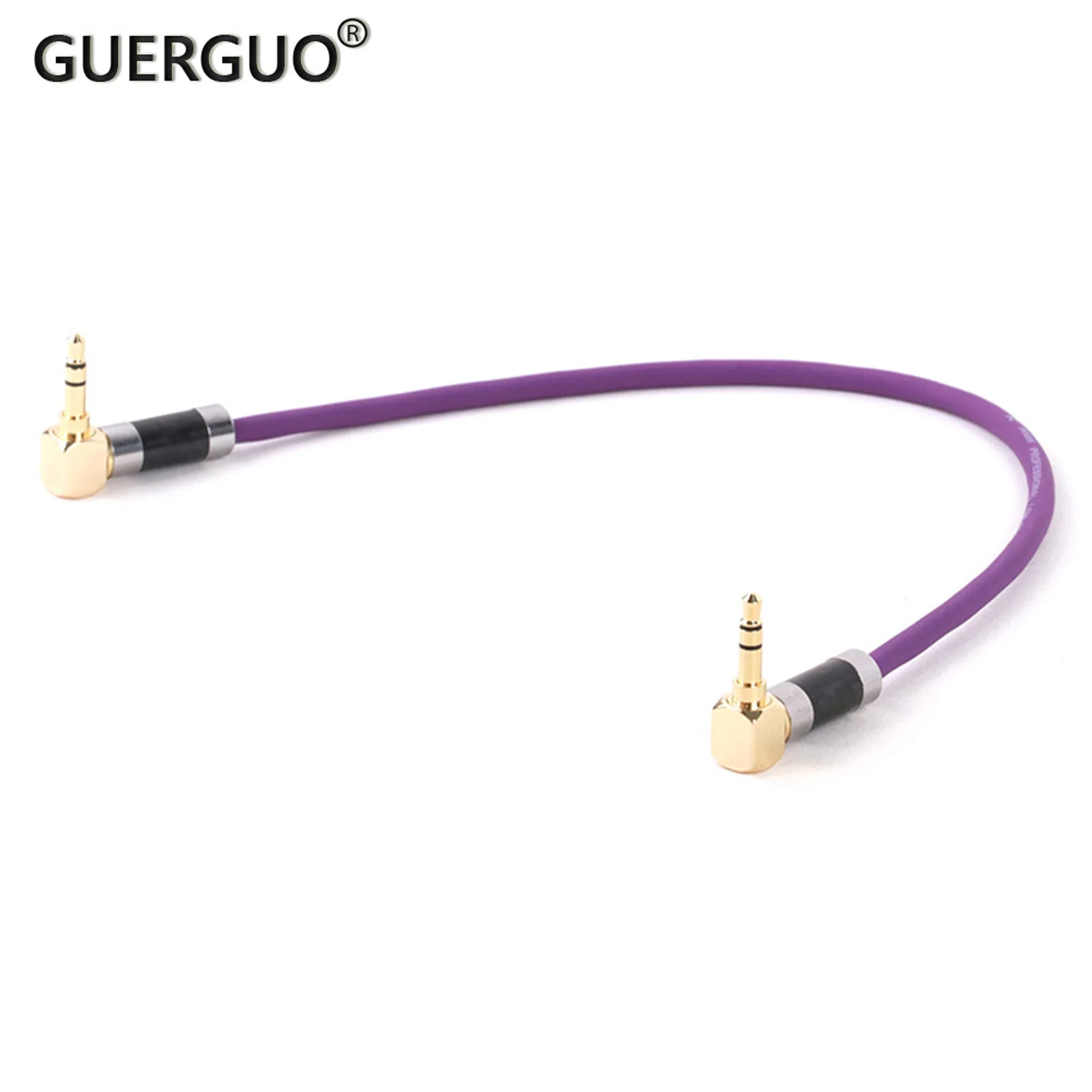 Cable de Audio estéreo macho, amplificador de sonido, doble ángulo recto, colorido, 3,5mm, profesional, micrófono, cámara y altavoz