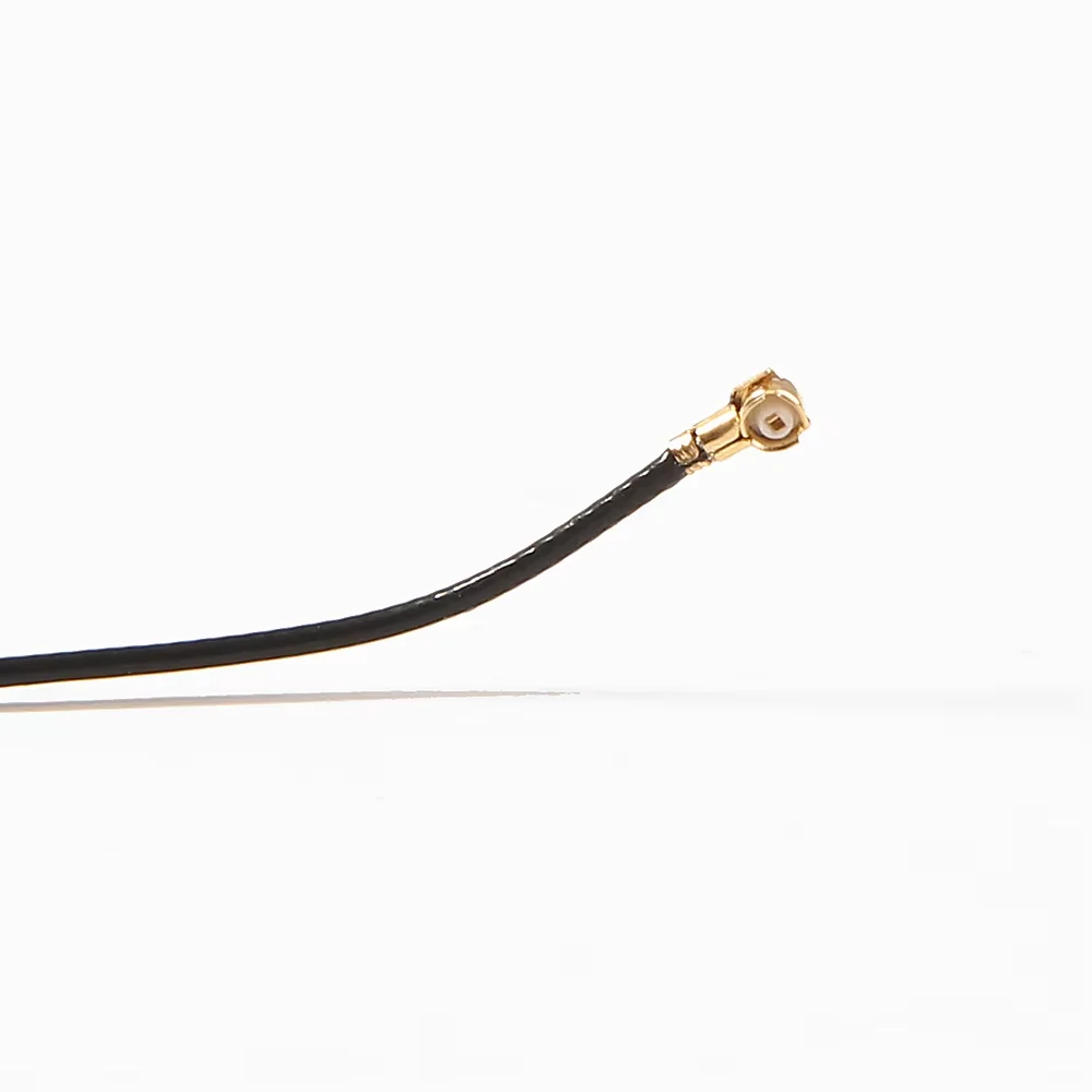 30cm 2 uds MHF4 a RP-SMA 0,81mm RF Cable en espiral antena para Intel AX200 9260NGW 8260NGW 8265NGW NGFF M.2 tarjeta WiFi - imagen 3