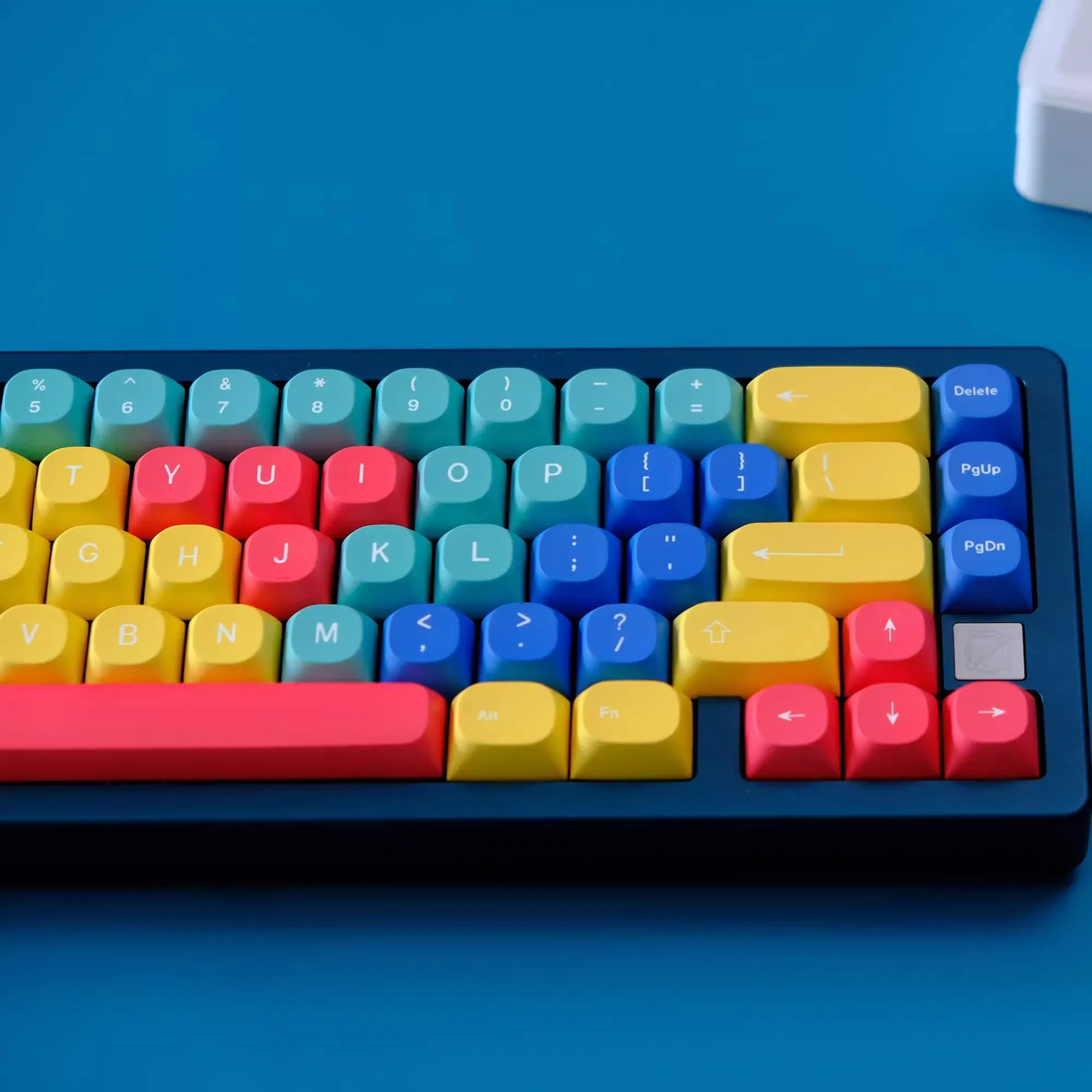 1 Juego de teclas de paneles GMK PBT, 5 lados, teclas subcama de tinte, teclas de perfil MA para teclado MX Switch Wooting 65 68 K75 F99 F87 - imagen 2