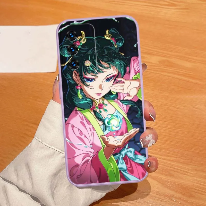 MaoMao-funda de Anime para OPPO Ace2 A98 A96 A95 A94 A92 A9 A80 A78 A77 A76 A74 A73 A72 A60 A6 Pro - imagen 3