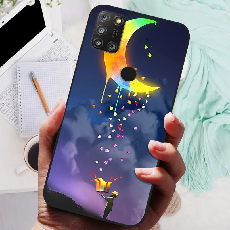 Para Alcatel 3X 2020 funda lobo gato animales silicona suave fundas traseras para alcatel 3X 2020 4CAM 6,52 ''funda de teléfono 3X5061U - imagen 2