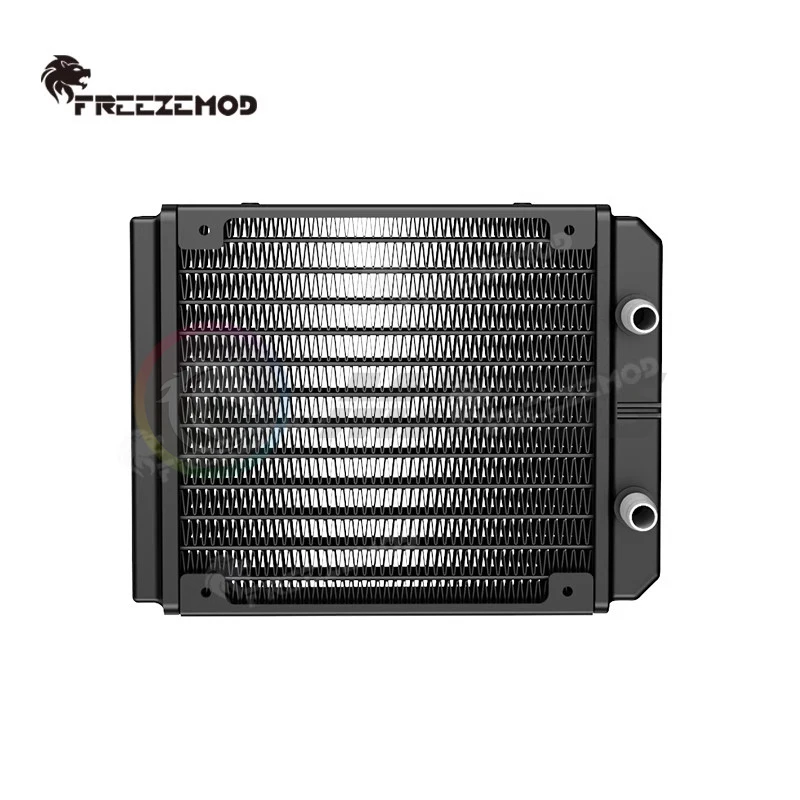 FREEZEMOD Radiador médico de aluminio 120 RAD Match Ventilador de enfriamiento de 12 cm, conexión de tubo blando de 5-6 mm 7-8 mm CSR-PY120 - imagen 4