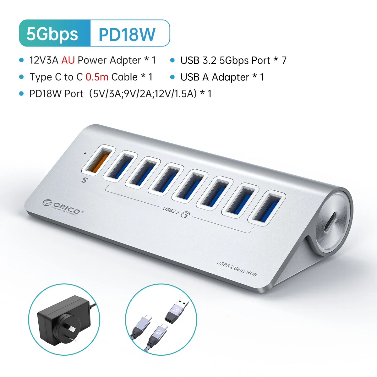 USB3.2 Charge 0.5 AU