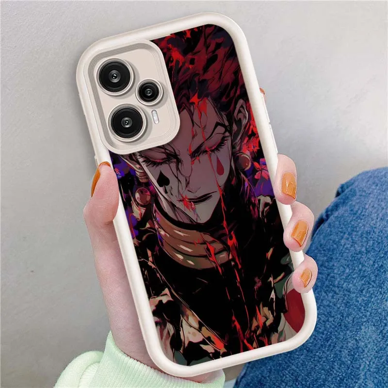 Hisoka Ainme para Xiaomi Poco X3 X4 X5 X6 X7 C65 C75 M4 M5 M5S F6 F4 F5 Pro GT NFC ojo escalera funda de teléfono - imagen 3
