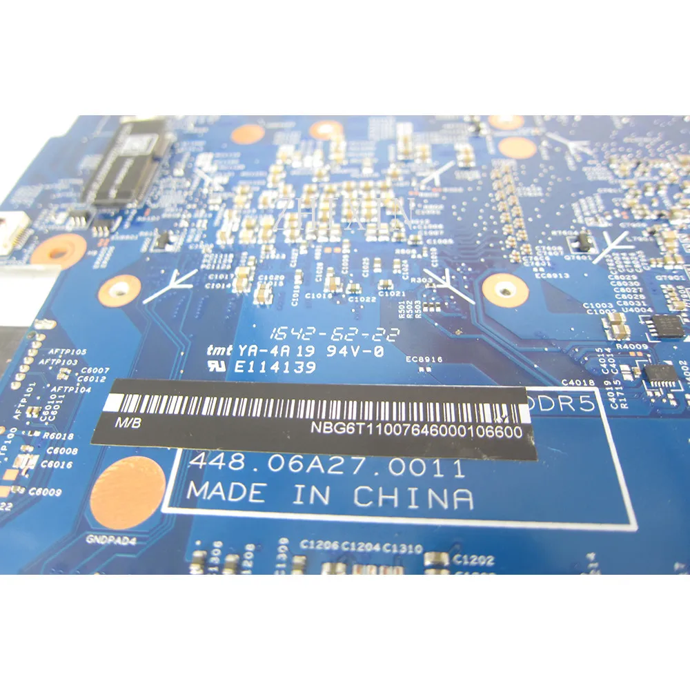 Cámara 3D para la placa base del ordenador portátil Aspire VN7-792 VN7-792G I5-6300HQ GTX960M 2G NBG6T11003 NBG6T11007 14307-1M 448.06A27.0011 - imagen 3