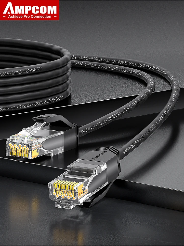 Cable Ethernet Cat6 UTP RJ45 AMPCOM – Alta Velocidad