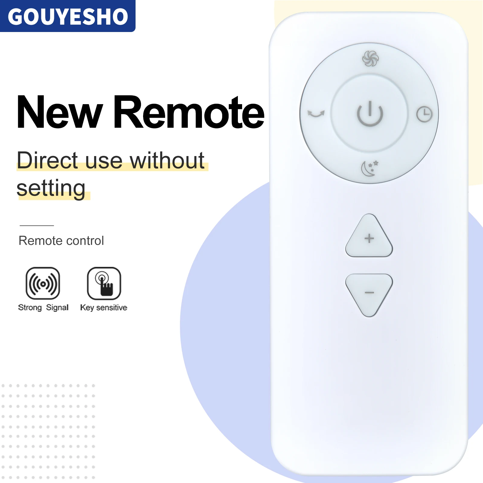 Nuevo control remoto para ventilador de torre sin aspas TrendGear con filtro HEPA BLF-YH06